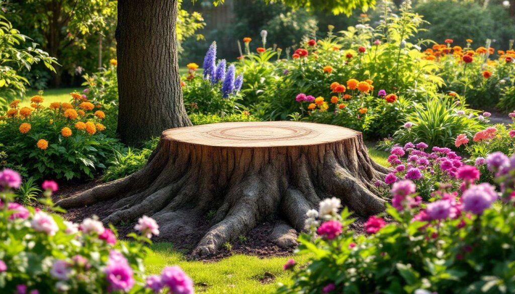 Non rimane traccia del ceppo nel giardino. Un metodo collaudato per i giardinieri.