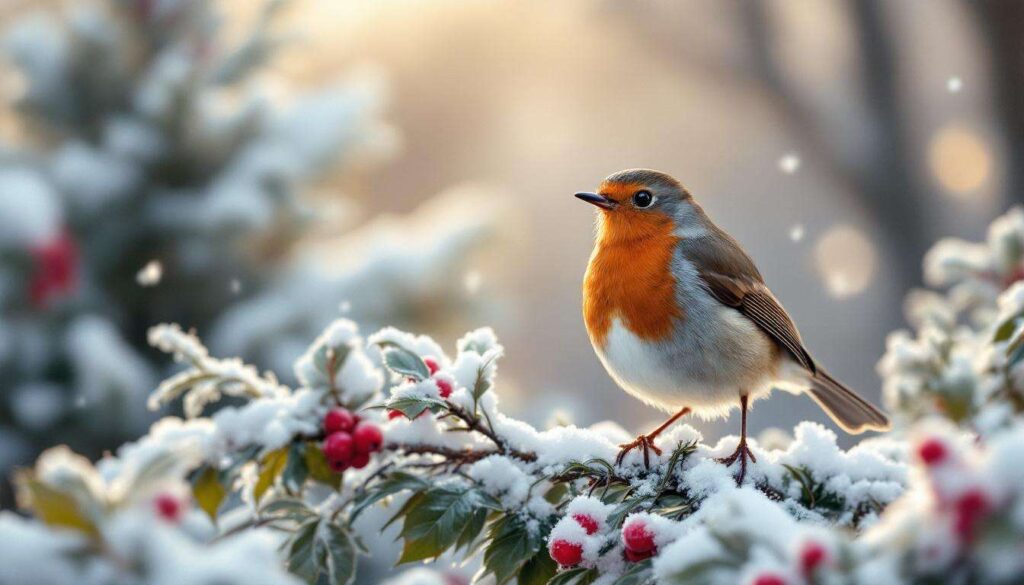 Perché i pettirossi continuano a tornare nel tuo giardino in inverno