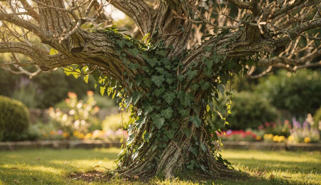 Rinverdire un albero vecchio o morto con le piante rampicanti