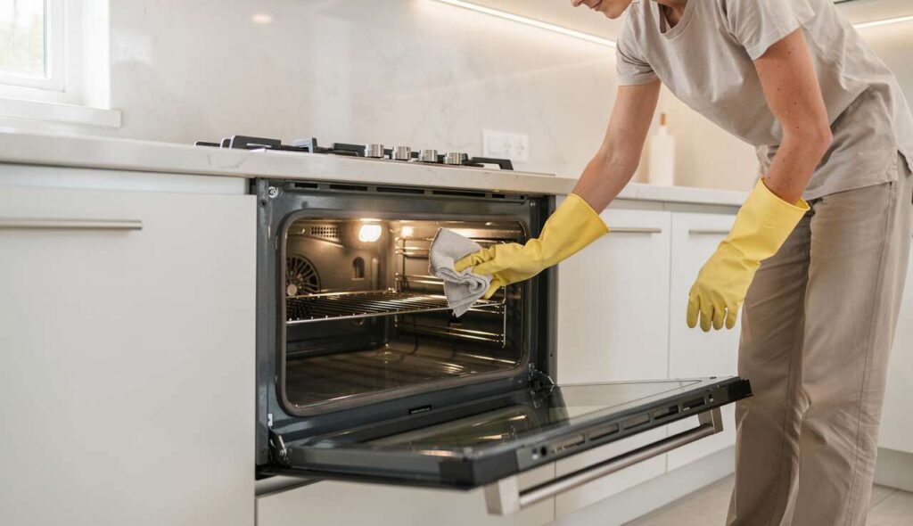 Pulizia del forno: perché i prodotti spray sono sconsigliati dall’OMS per la salute
