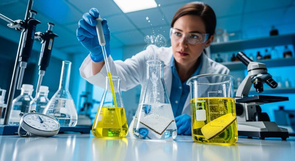 Perché l’acido citrico batte l’aceto contro il calcare: lo studio dell’Università di Padova